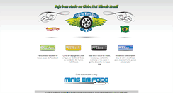 Desktop Screenshot of clubehotwheelsbrasil.com.br